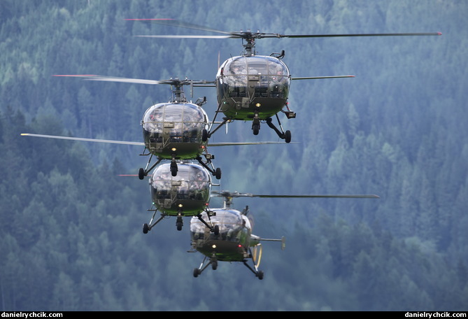 Aerospatiale SA-316B Alouette III (Austrian Air Force)