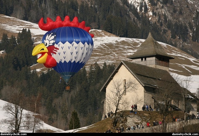 Festival de ballons, Chateau d'Oex 2010