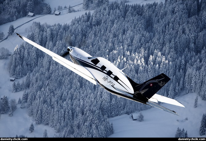 Piper PA-46-500TP Malibu Meridian HB-PTS
