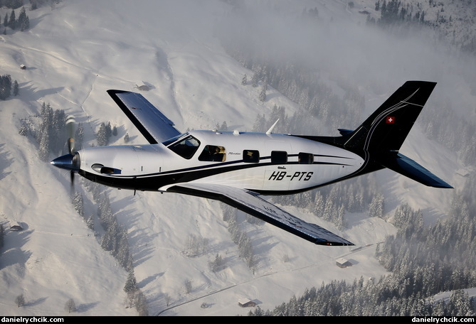Piper PA-46-500TP Malibu Meridian HB-PTS