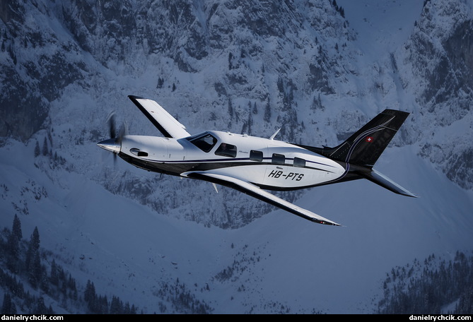 Piper PA-46-500TP Malibu Meridian HB-PTS