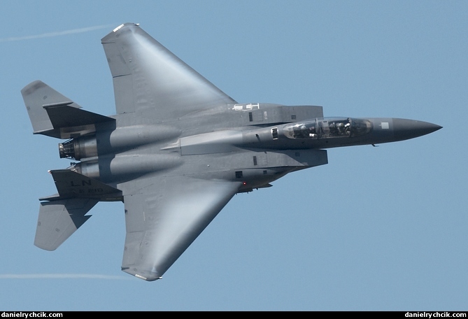 F-15 Eagle solo display