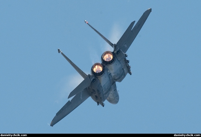 F-15 Eagle solo display