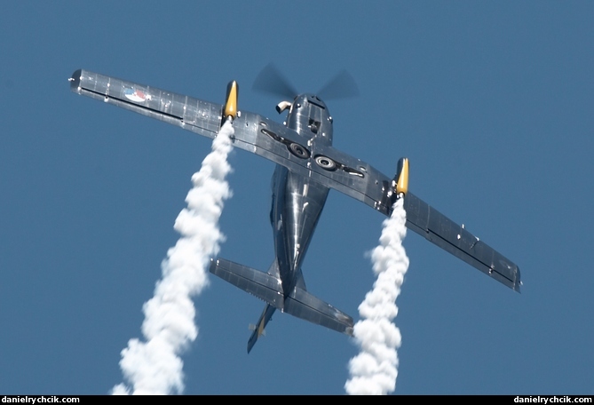 Pilatus PC-7 solo display