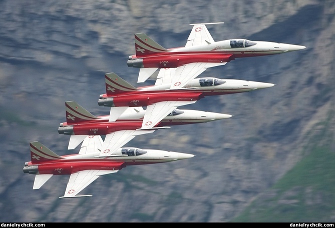 Patrouille Suisse (F-5E Tiger)