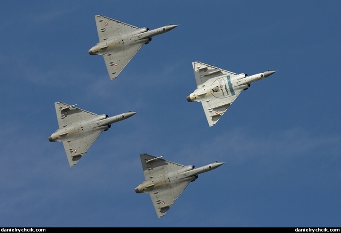 Sharko Fox - 4x Mirage 2000-C