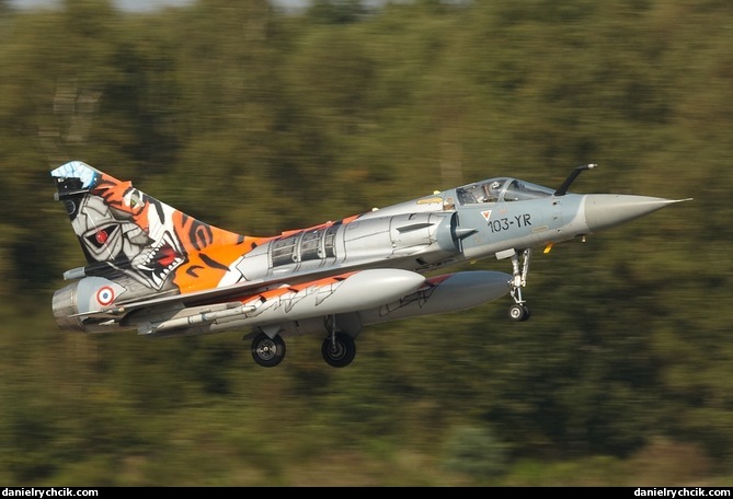 Mirage 2000C (French Air Force - Tiger Meet colours)
