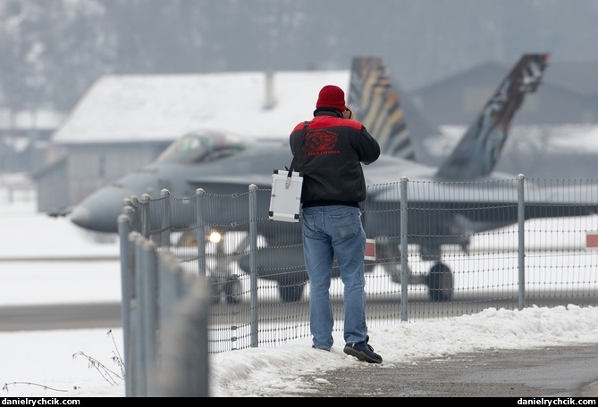 Spotters in Meiringen